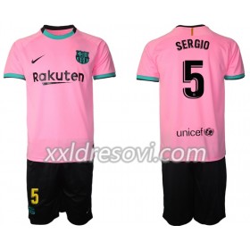 FC Barcelona Sergio Busquets 5 Treći Dječji Komplet Dresovi za Nogomet 2020-2021 (+ kratke hlače)